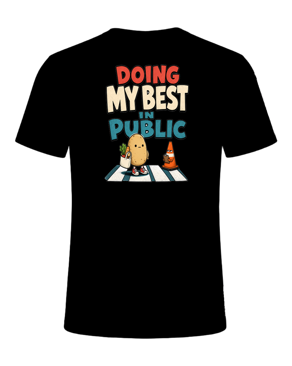 DOING MY BEST IN PUBLIC — Black