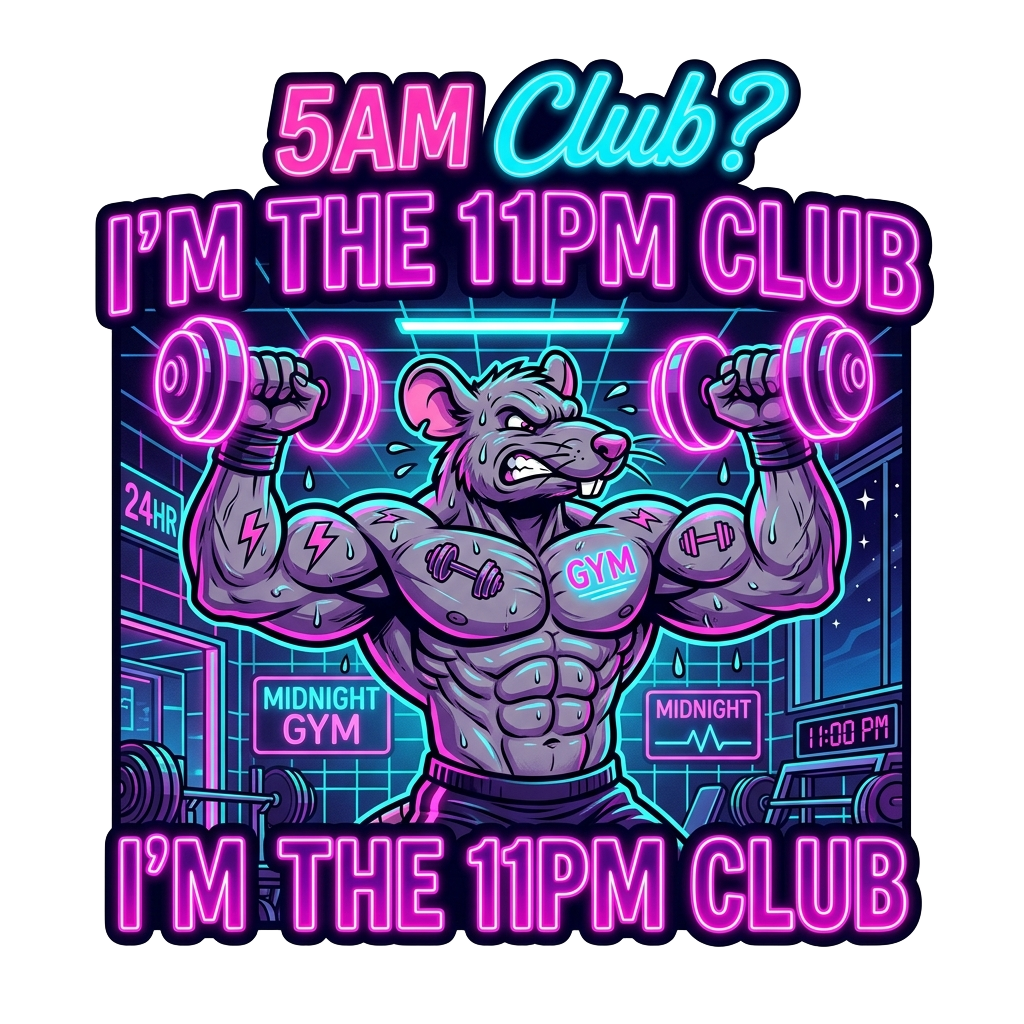 Gym Rat Night Owl