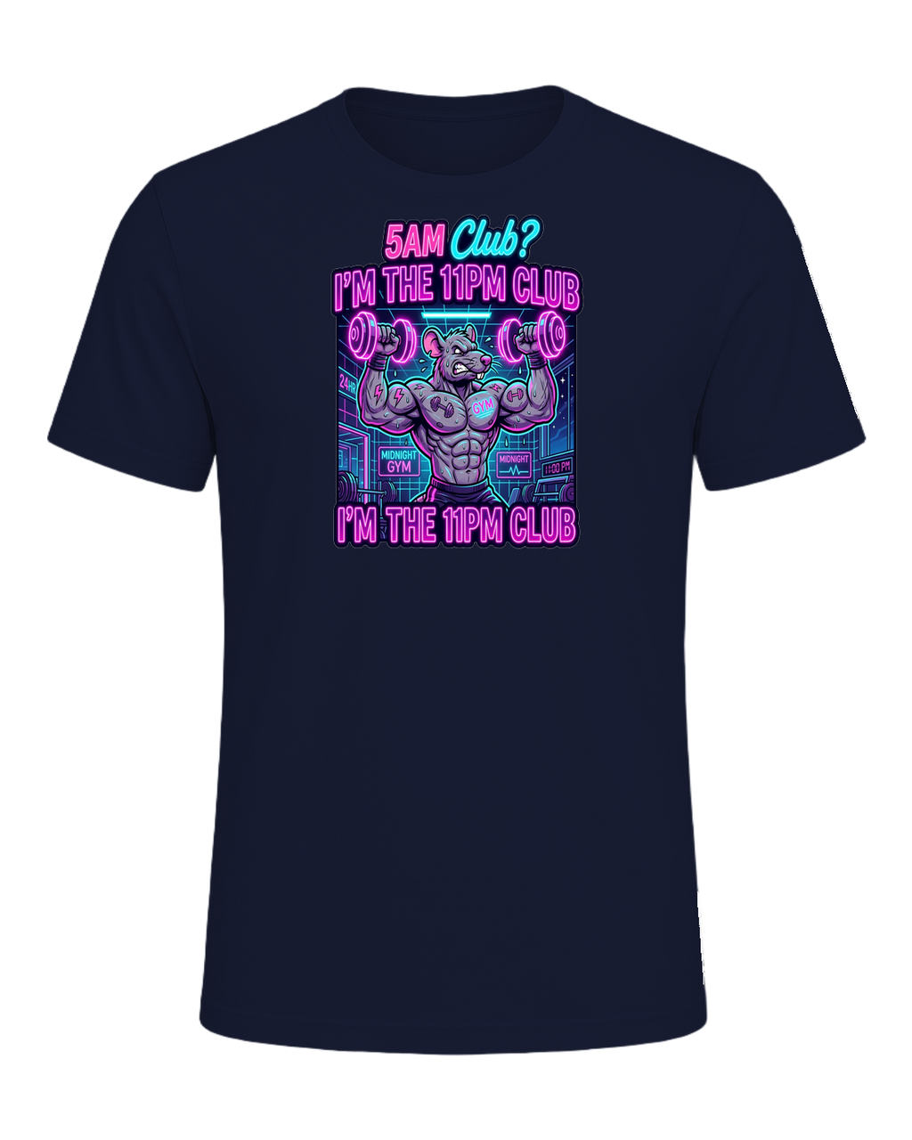 Gym Rat Night Owl — Navy
