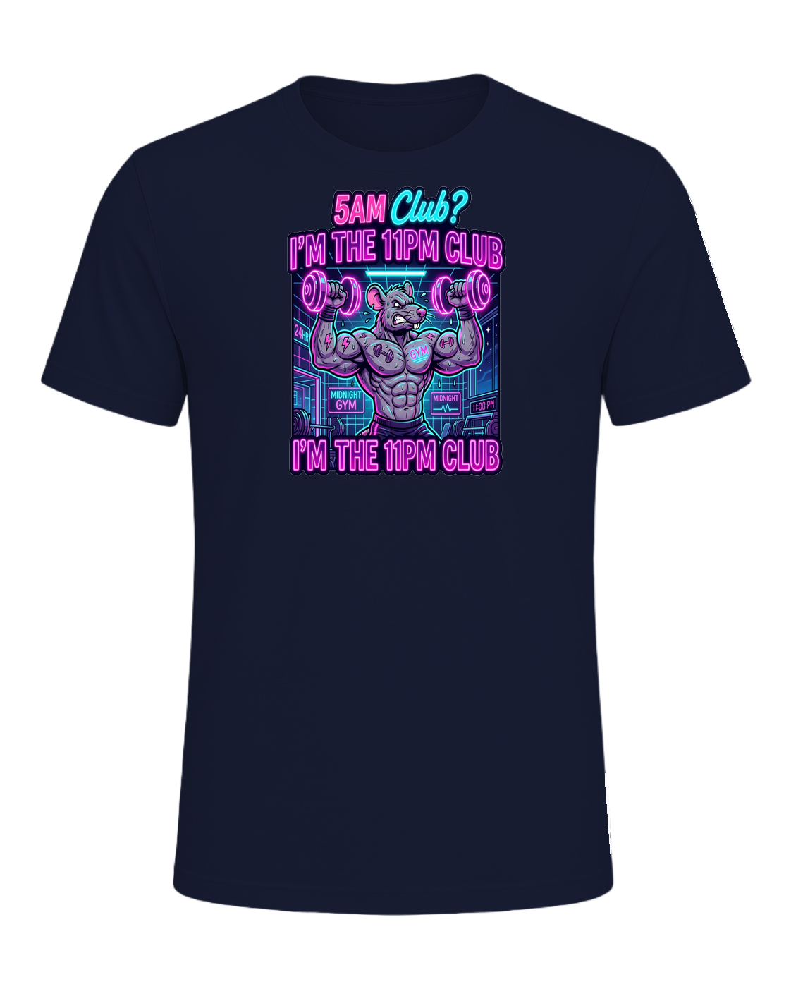 Gym Rat Night Owl — Navy