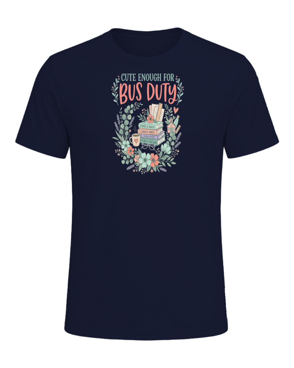 CUTE ENOUGH FOR BUS DUTY — Navy