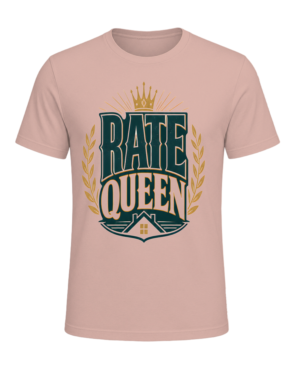 RATE QUEEN — Heather Prism Peach