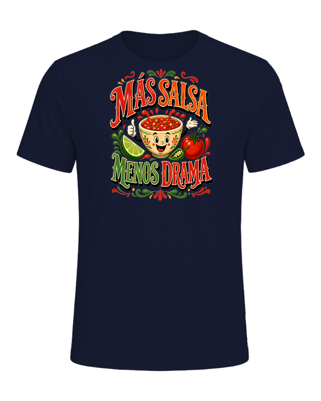 Más Salsa Menos Drama — Navy