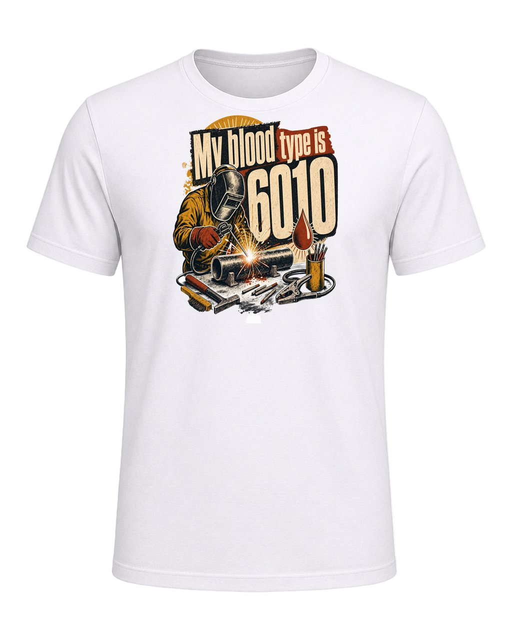My blood type is 6010 — White
