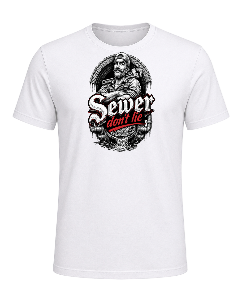 Sewer don't lie — White