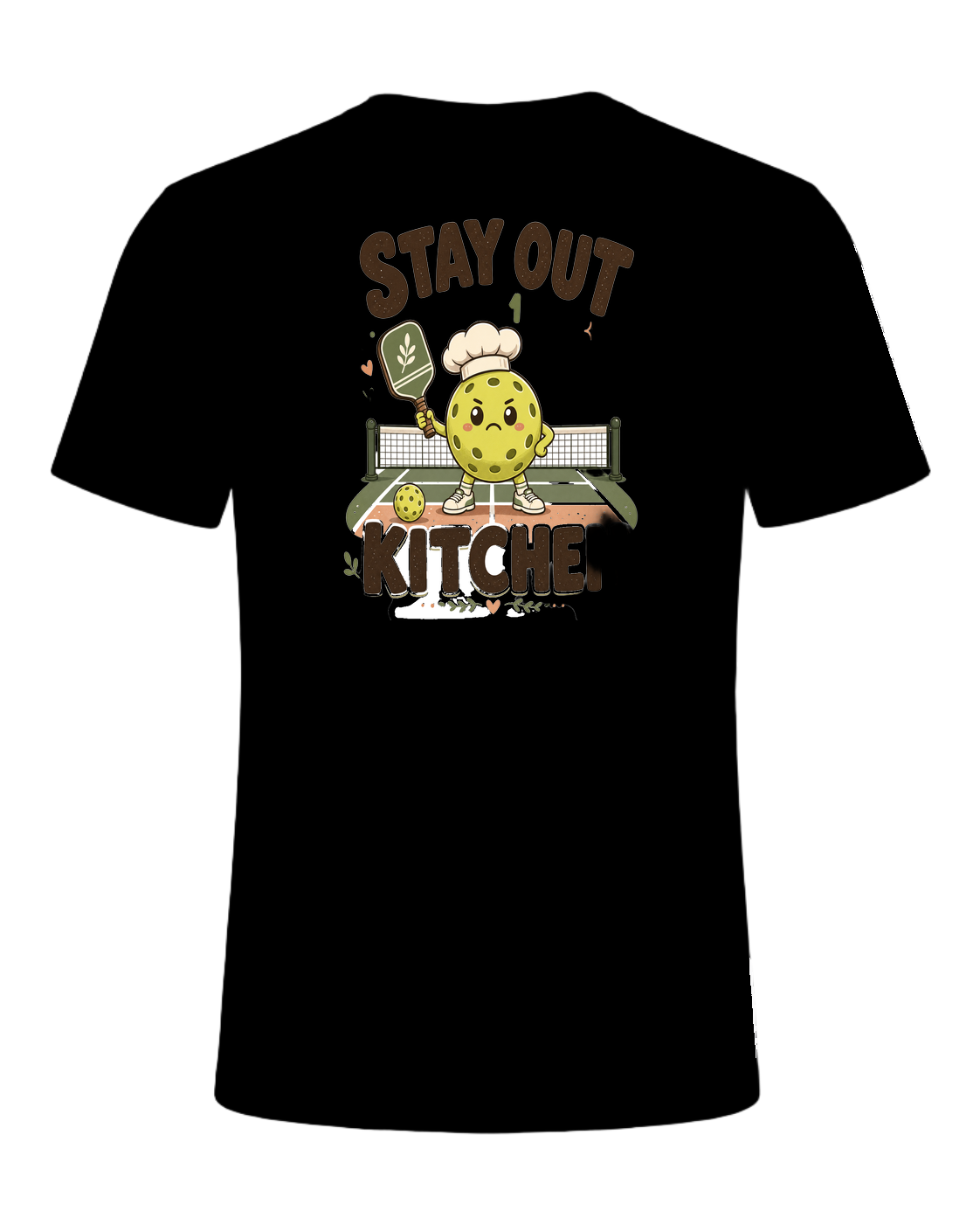 STAY OUT OF MY KITCHEN — Black