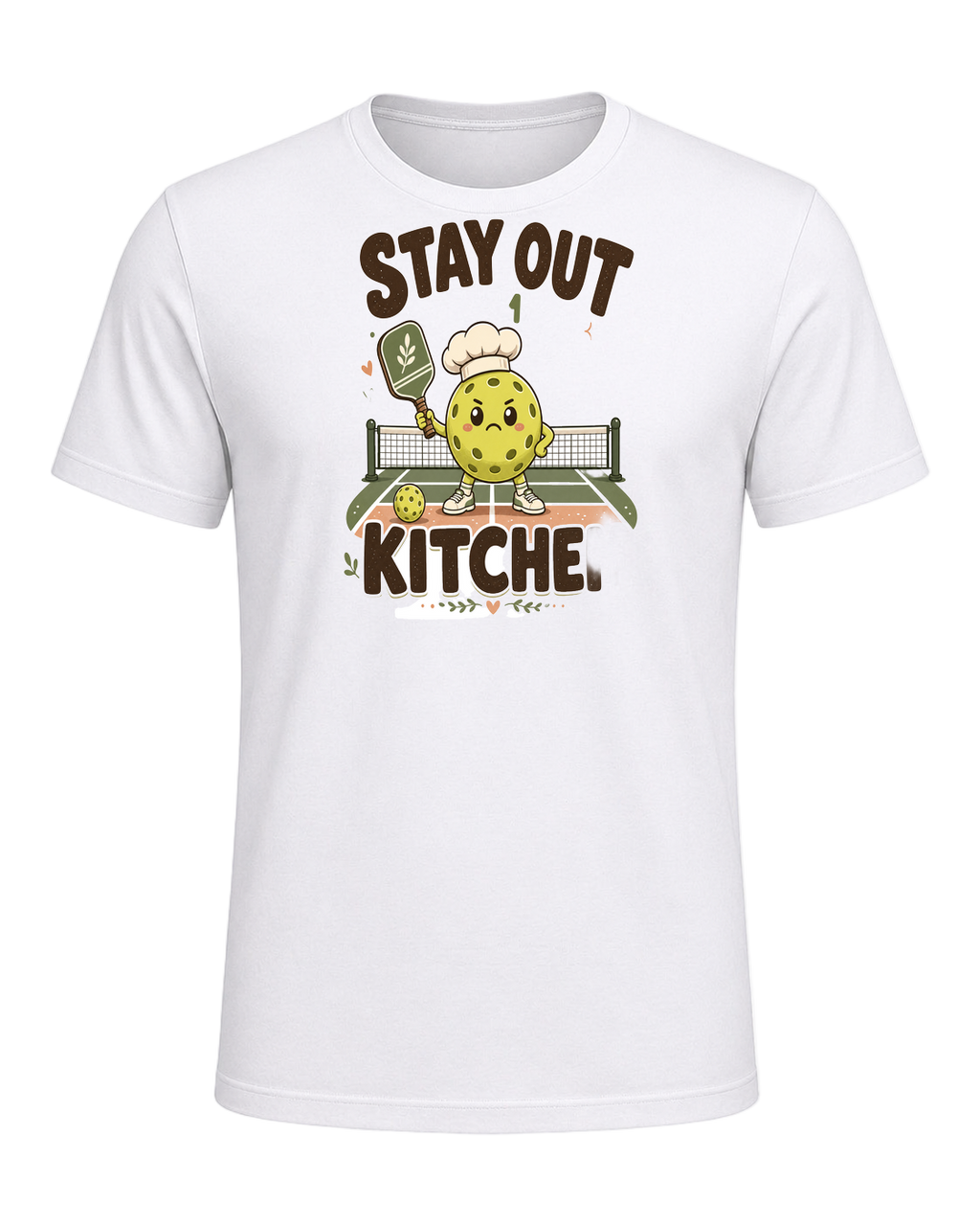 STAY OUT OF MY KITCHEN — White
