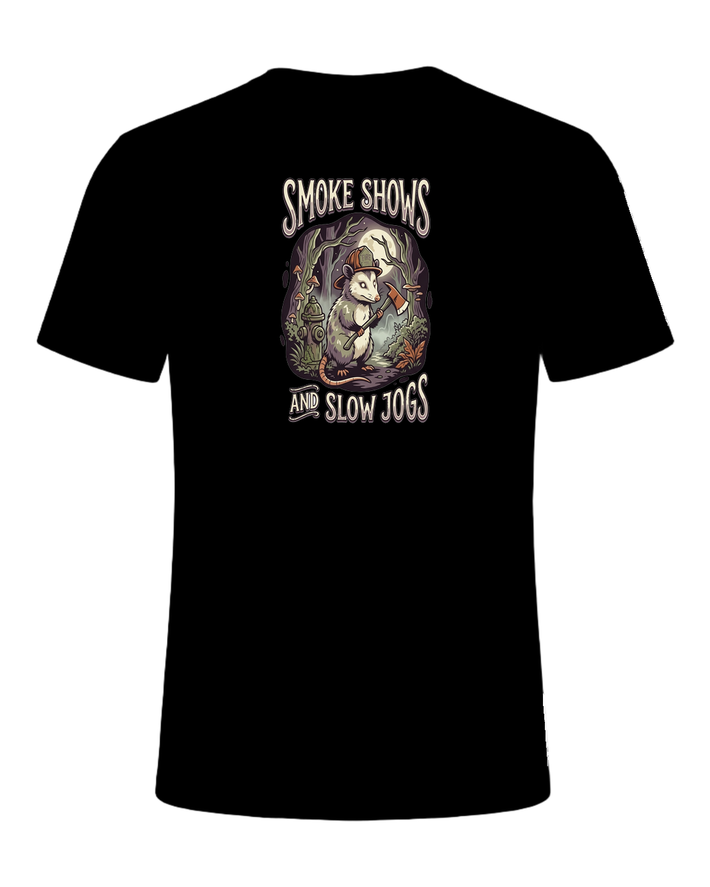 SMOKE SHOWS AND SLOW JOGS — Black