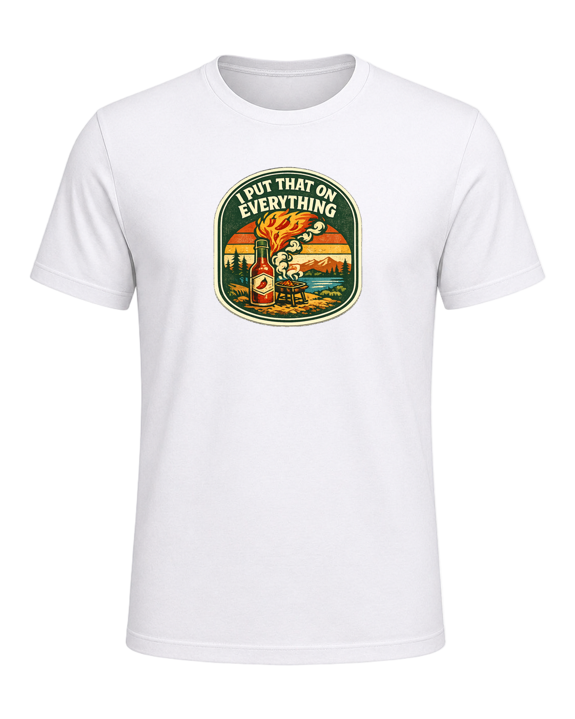 I Put That On Everything Tee — White