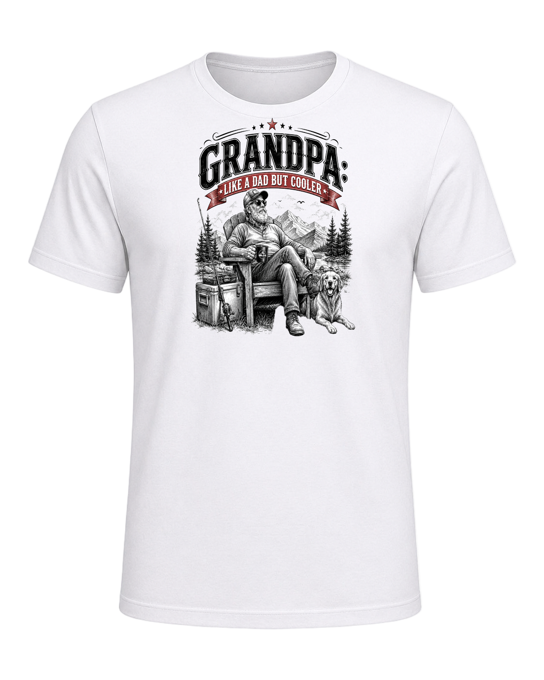Grandpa: like a dad but cooler — White