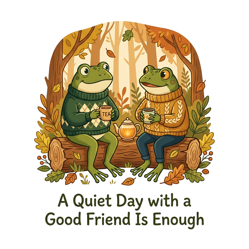 Cozy Frog Friends