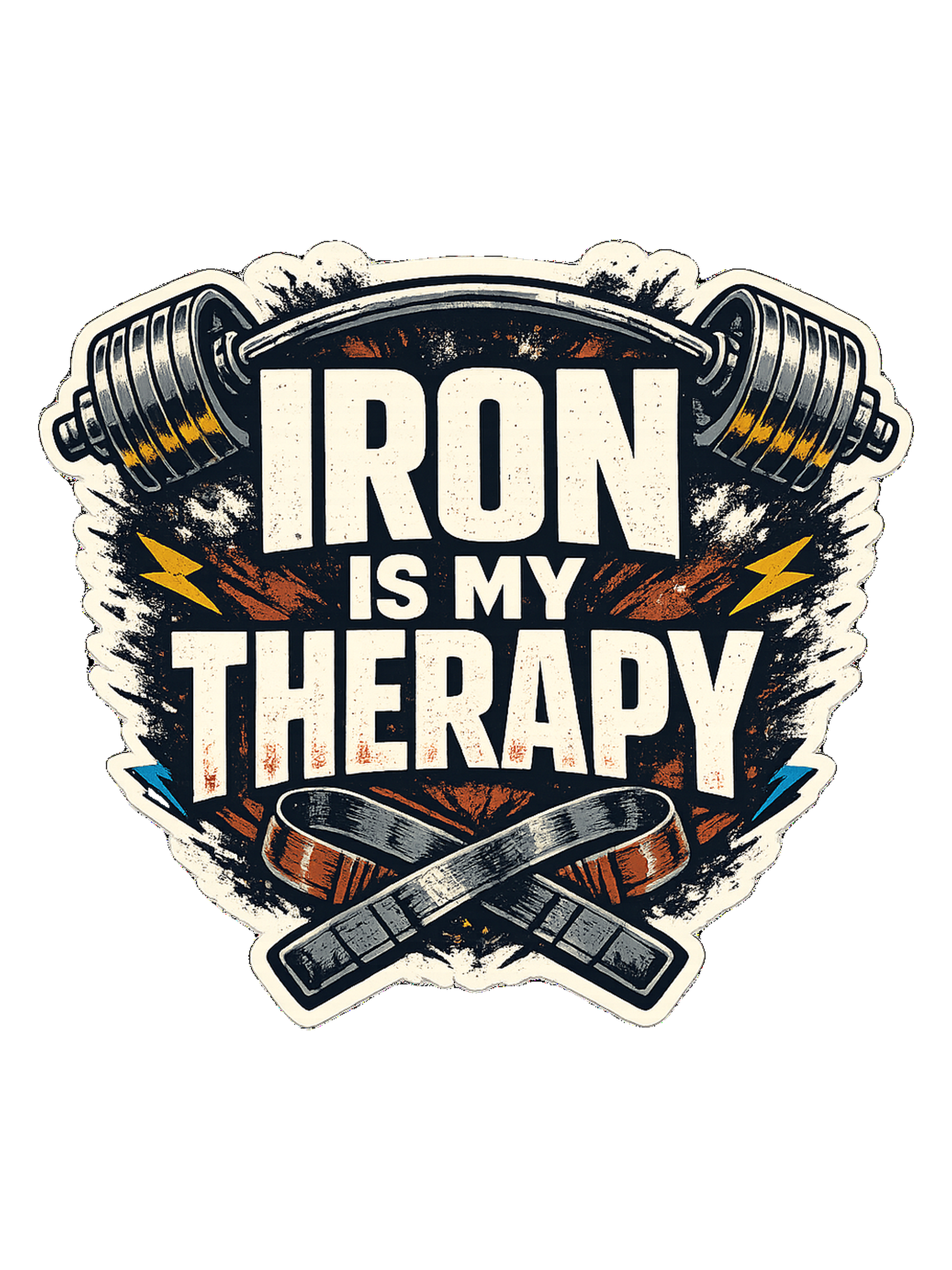 Iron Is My Therapy Tee