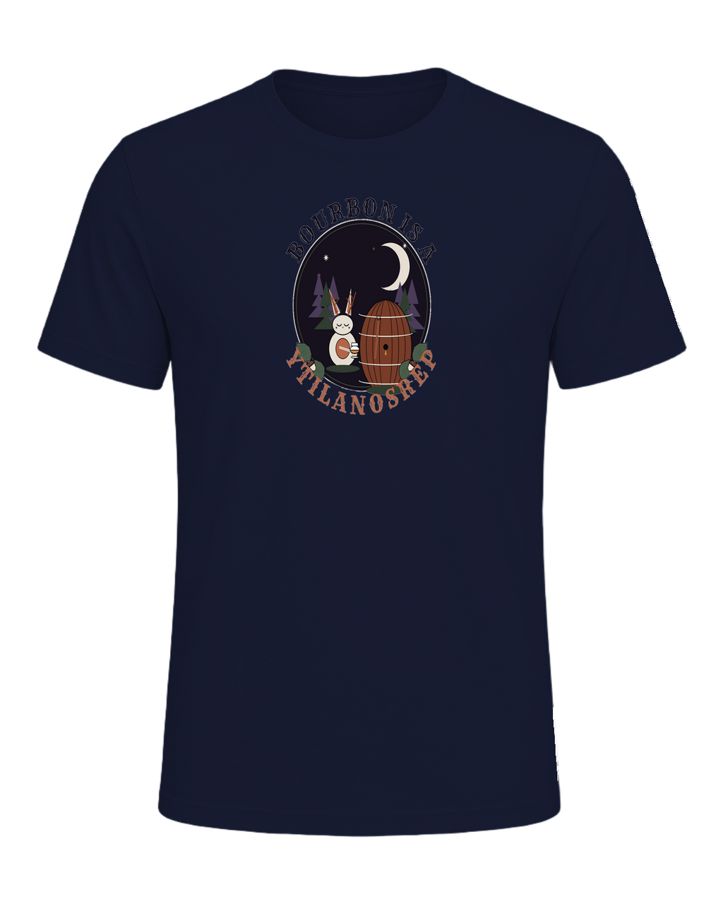BOURBON IS A PERSONALITY — Navy