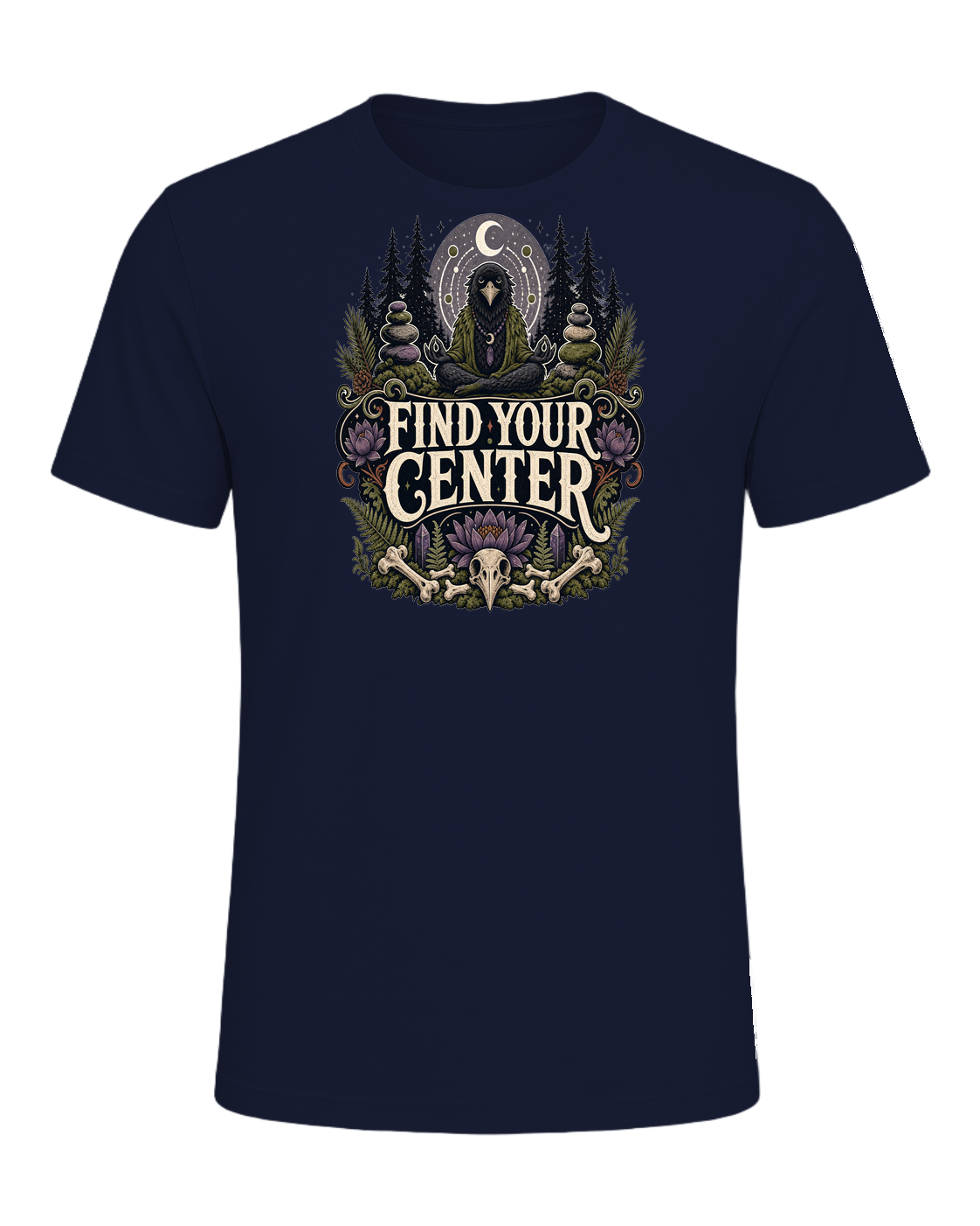 FIND YOUR CENTER — Navy