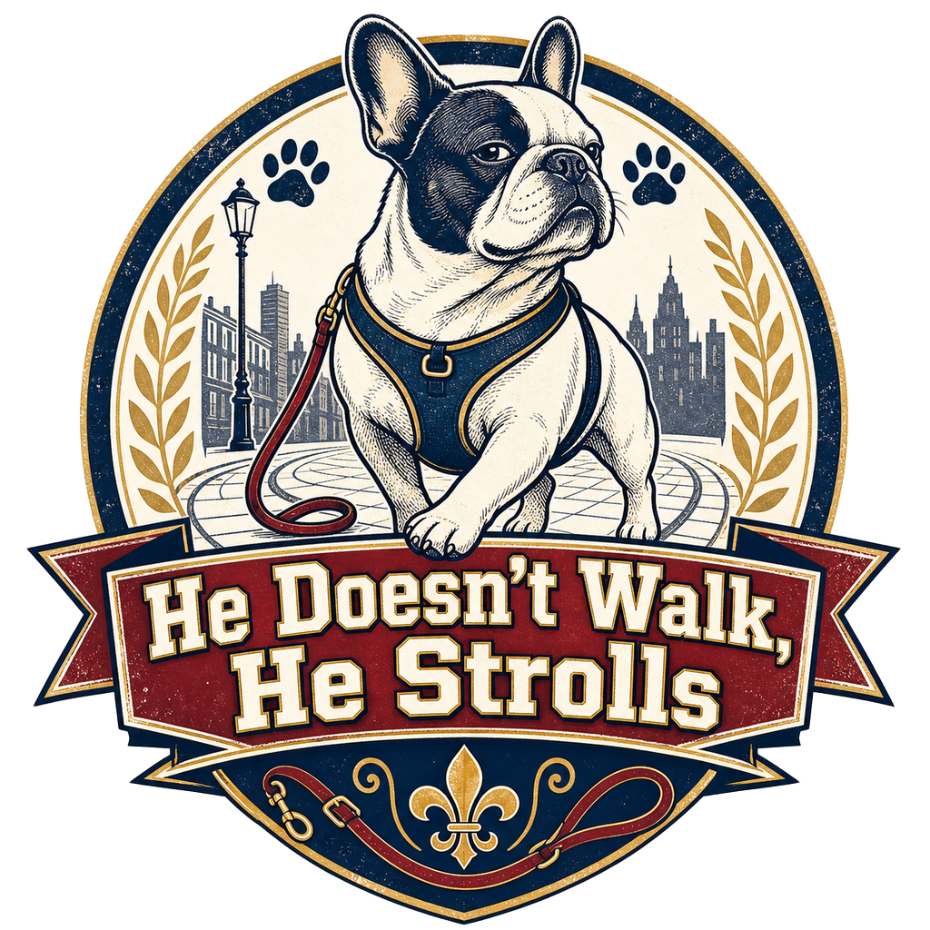 He Doesn't Walk, He Strolls