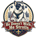 He Doesn't Walk, He Strolls
