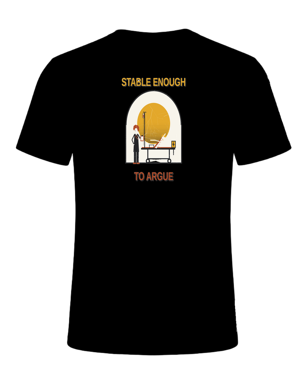 Stable enough to argue — Black