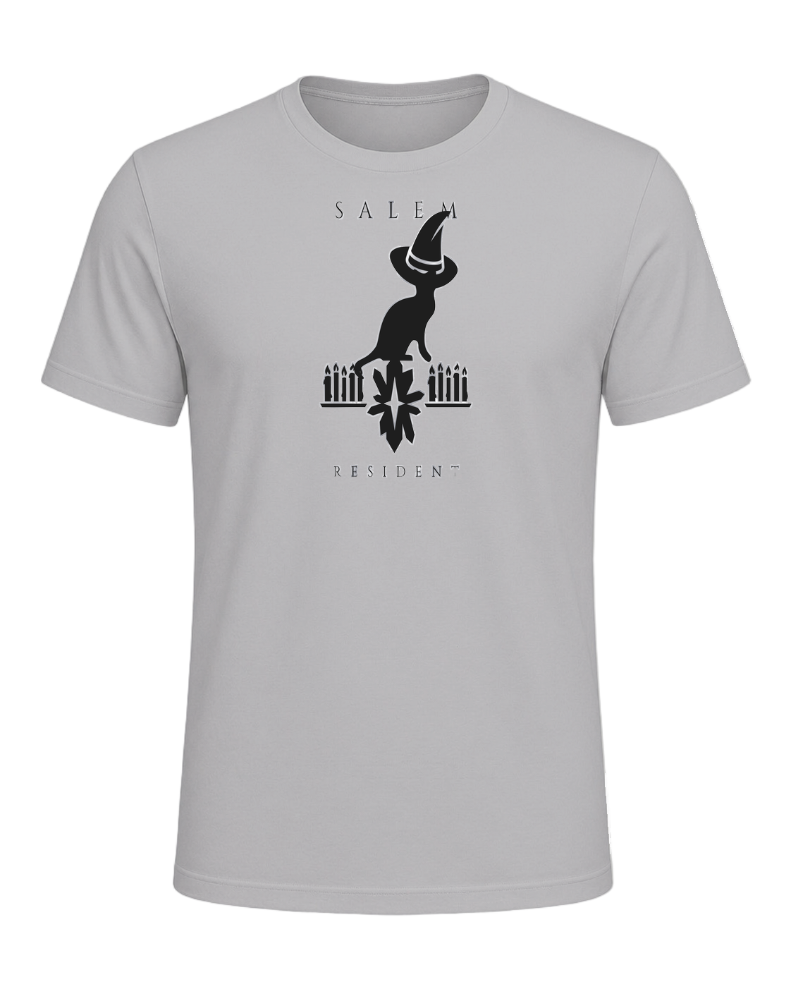 Black Cat Witch — Athletic Heather