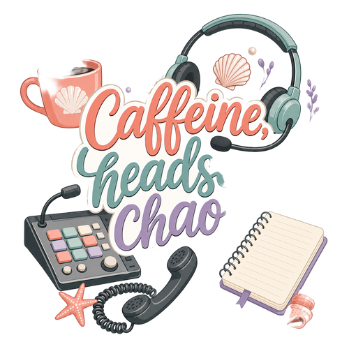 Caffeine, headset, chaos