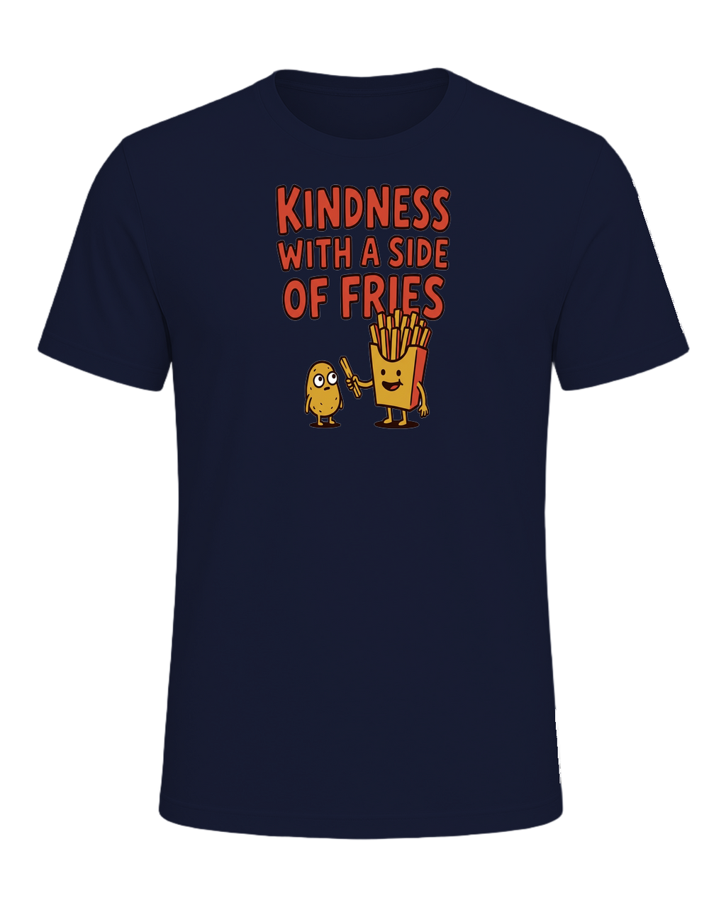 KINDNESS WITH A SIDE OF FRIES — Navy