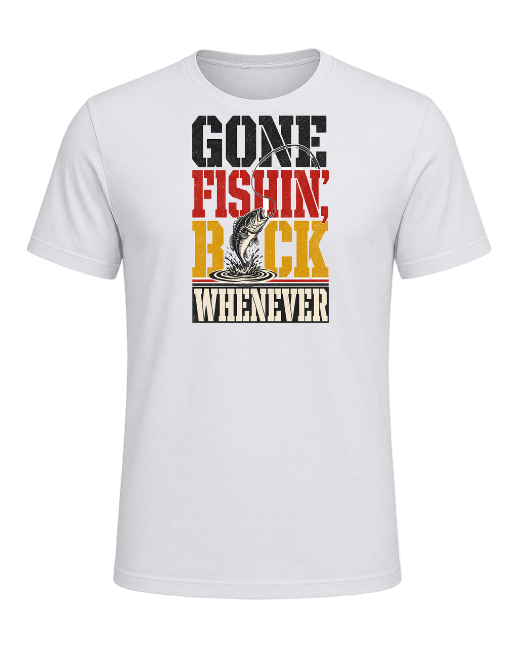 GONE FISHIN', BACK WHENEVER — Ash