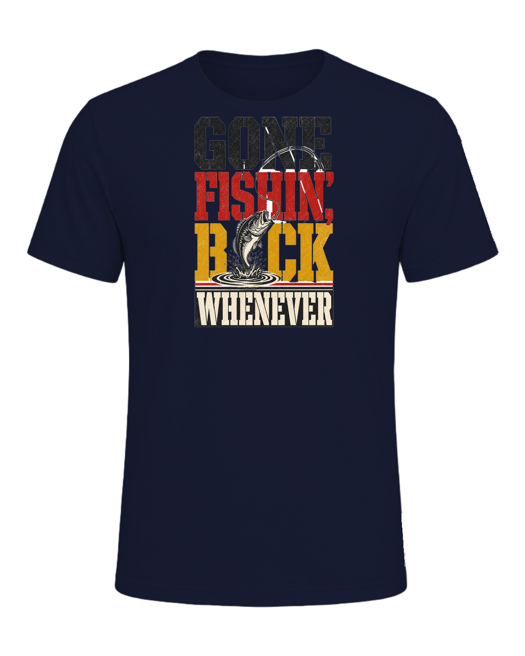 GONE FISHIN', BACK WHENEVER — Navy