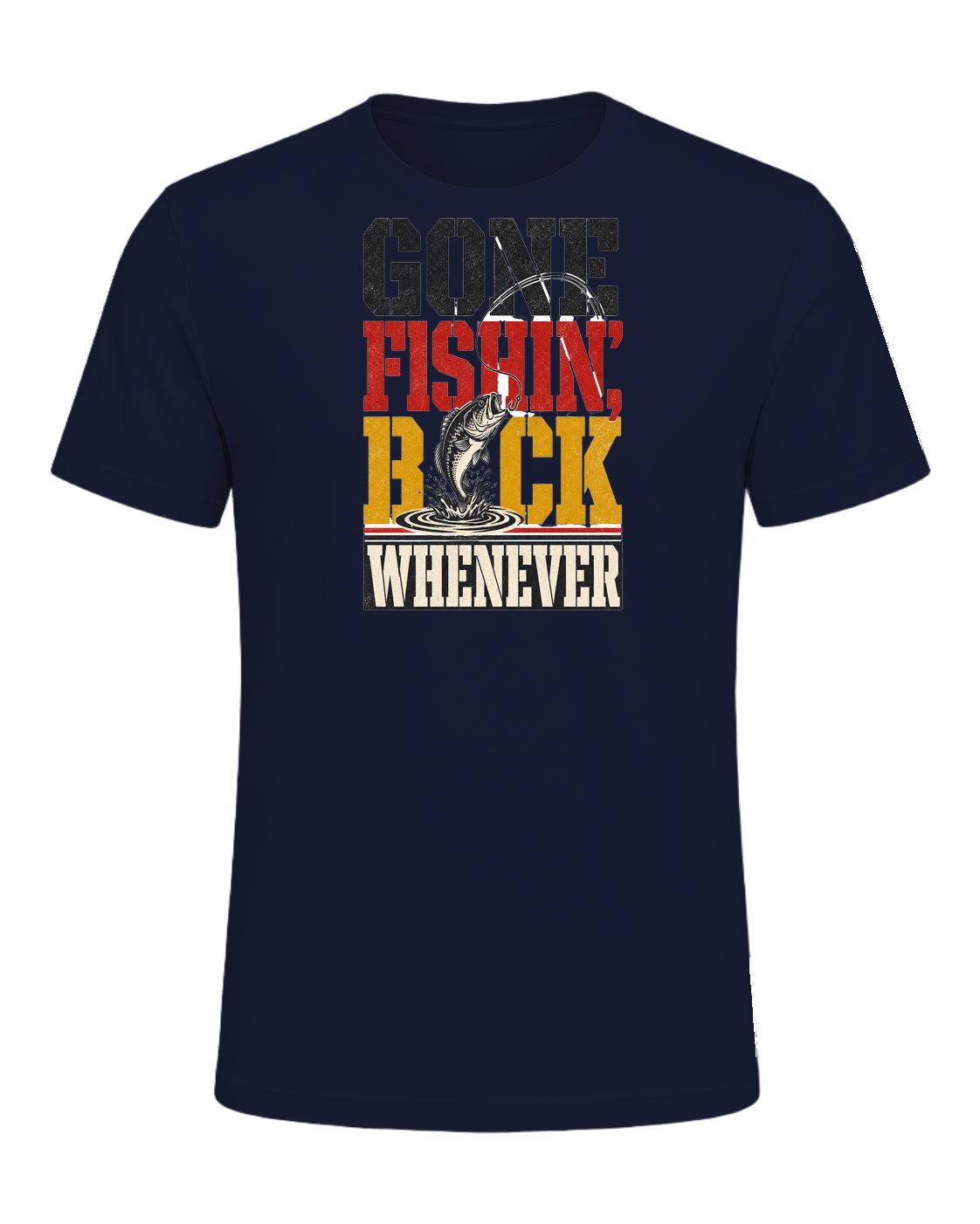 GONE FISHIN', BACK WHENEVER — Navy