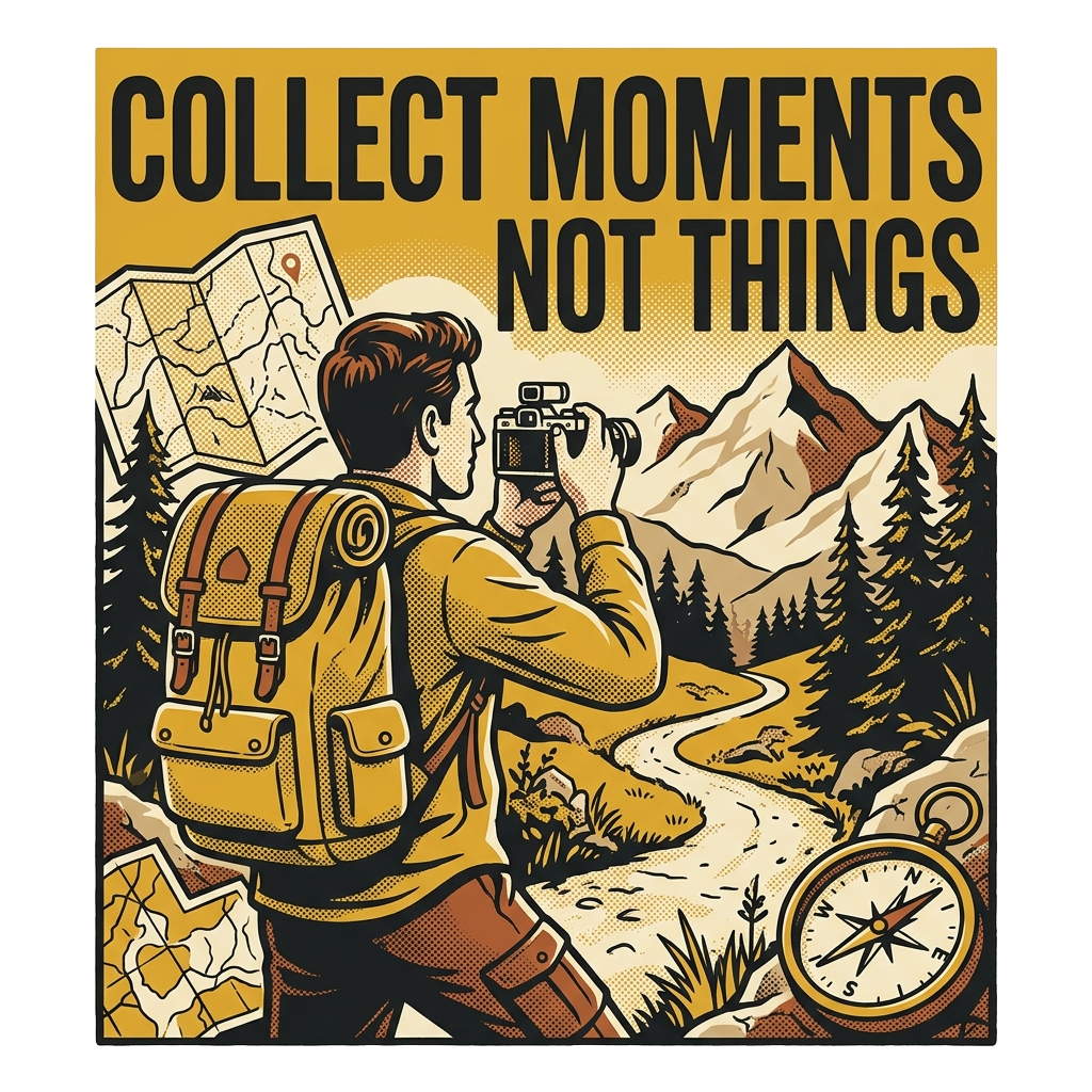 COLLECT MOMENTS NOT THINGS