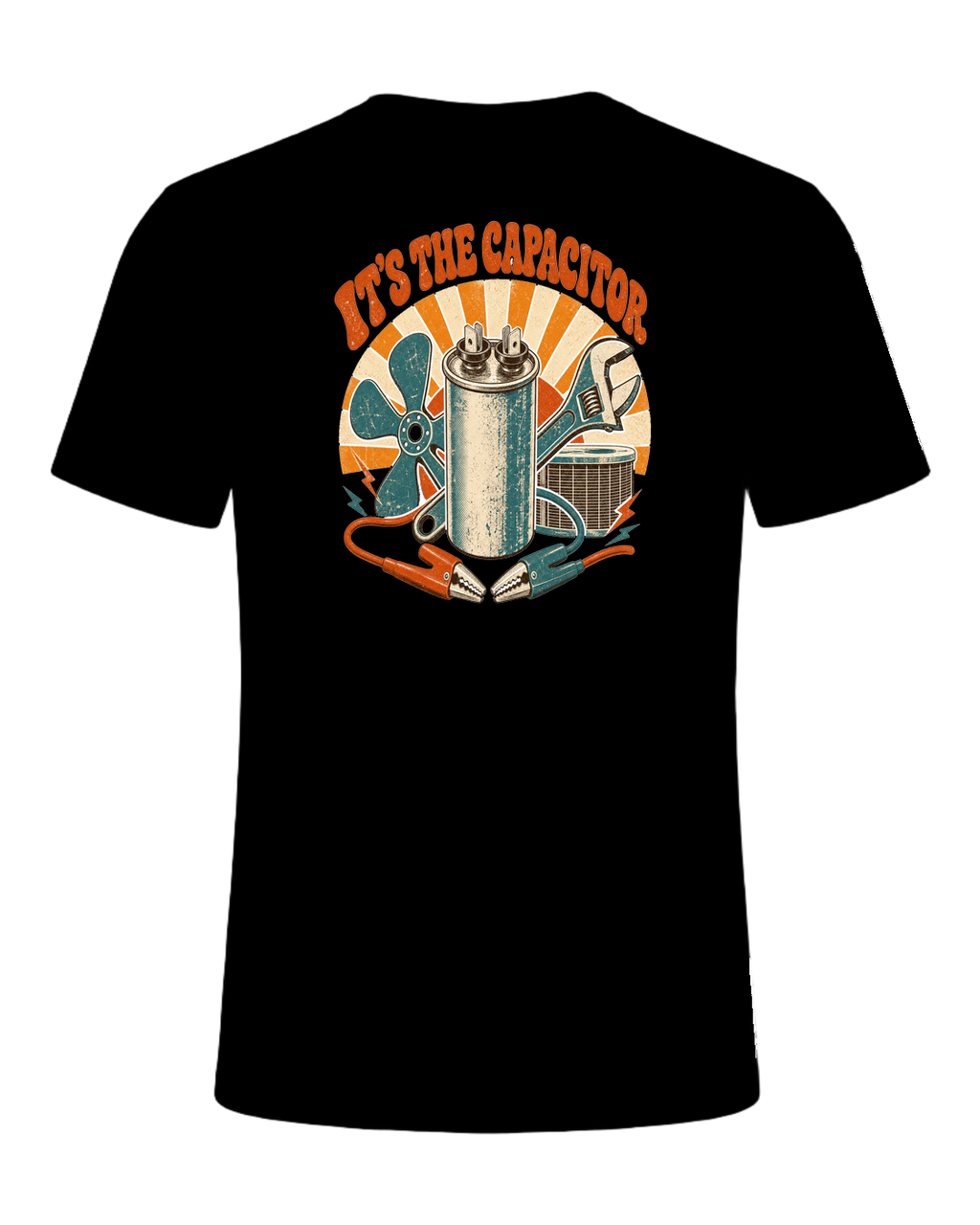 IT'S THE CAPACITOR — Black