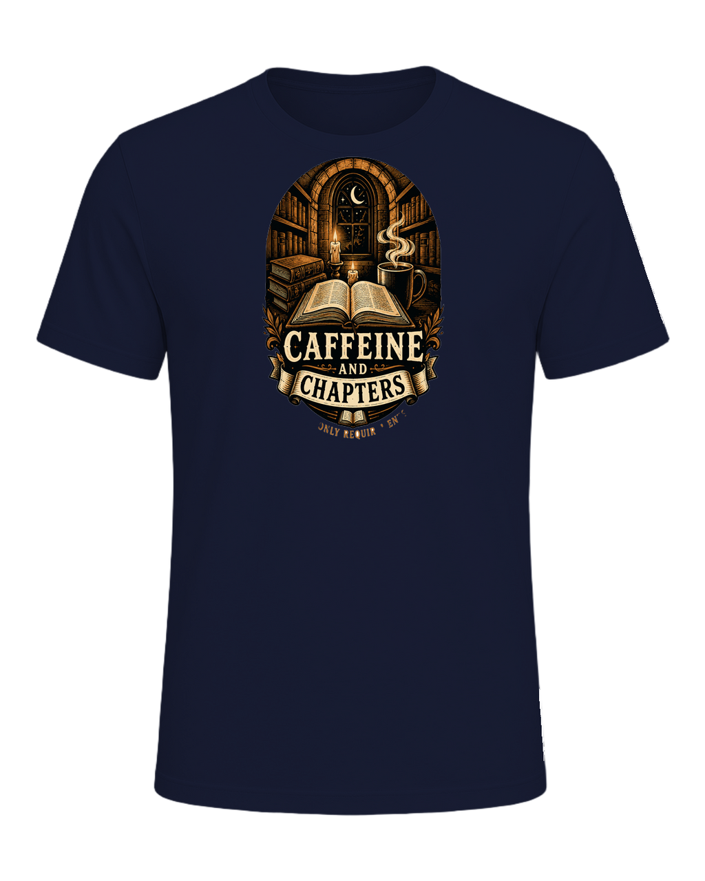 Books & Coffee — Navy