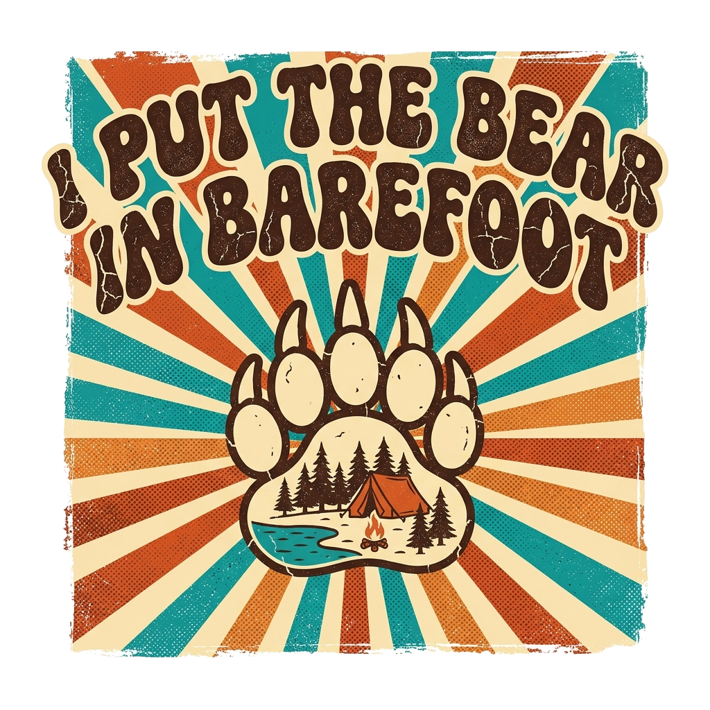 I PUT THE BEAR IN BAREFOOT
