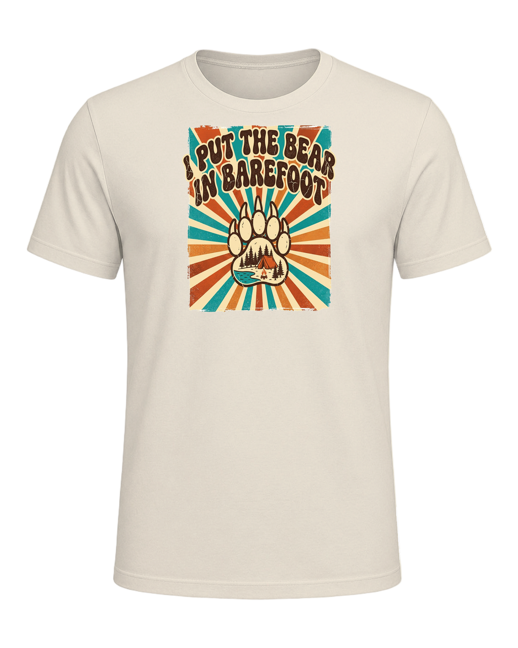 I PUT THE BEAR IN BAREFOOT — Heather Prism Natural