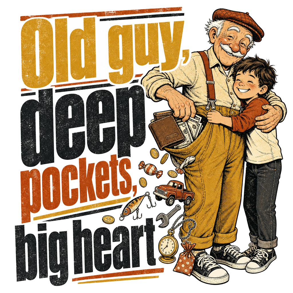 Old guy, deep pockets, big heart