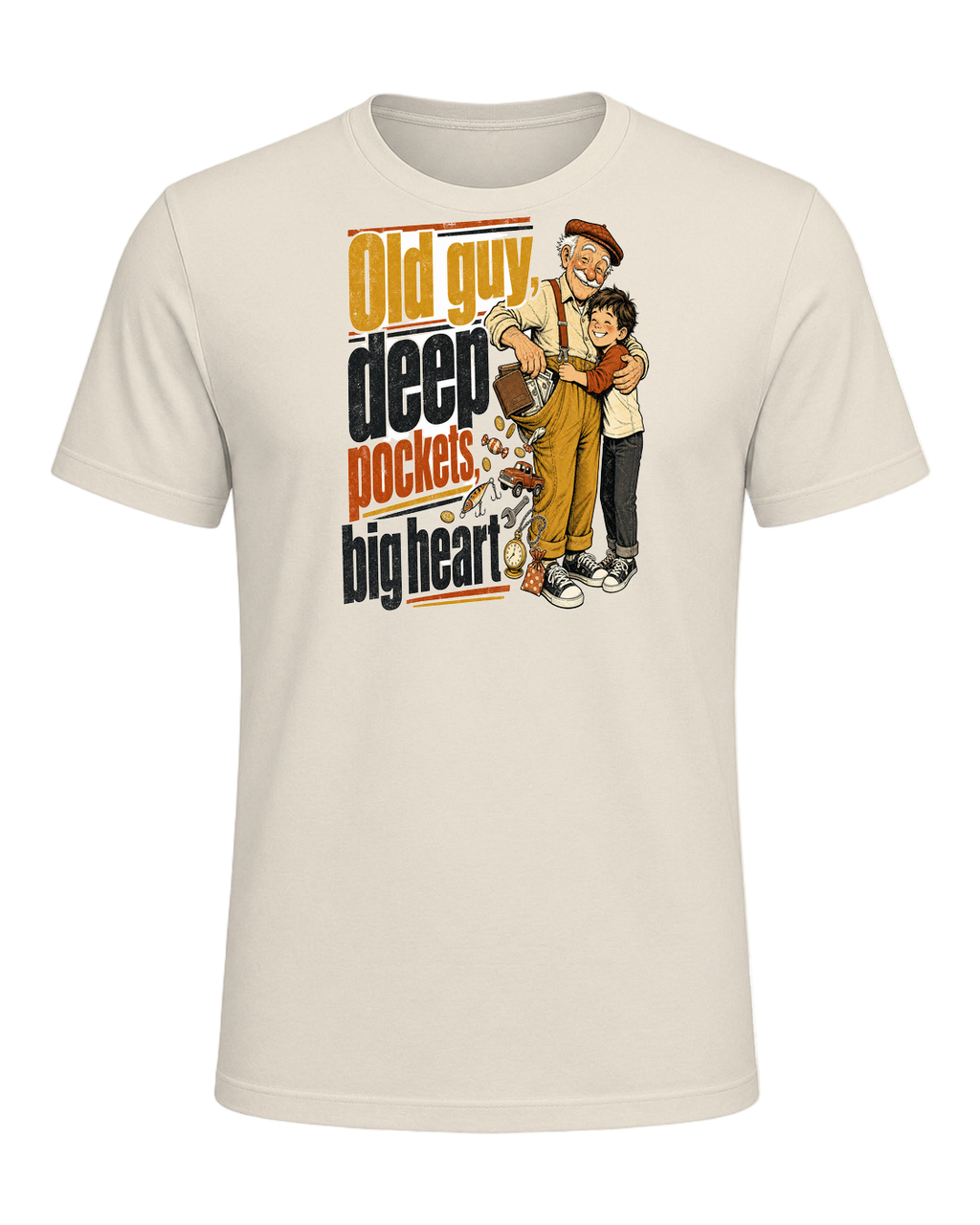 Old guy, deep pockets, big heart — Heather Prism Natural
