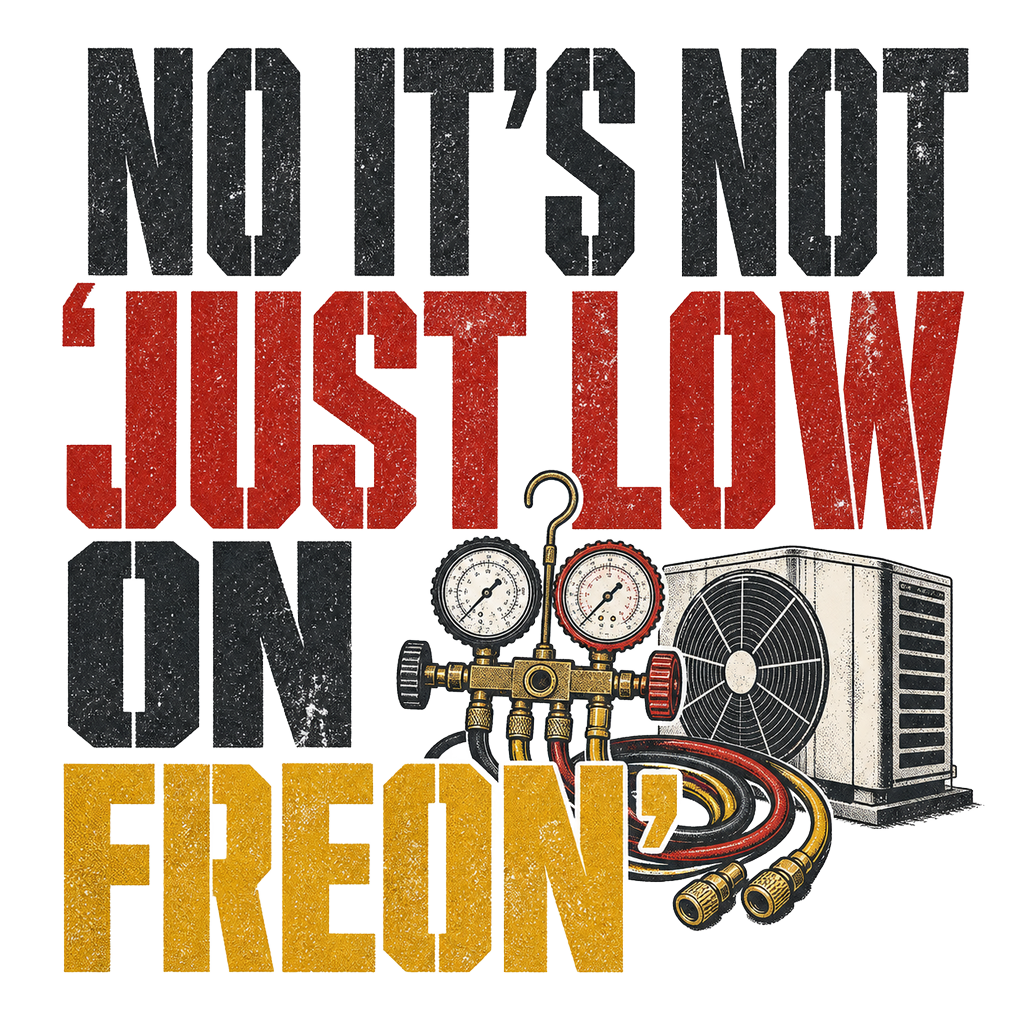 No it's not 'just low on freon'