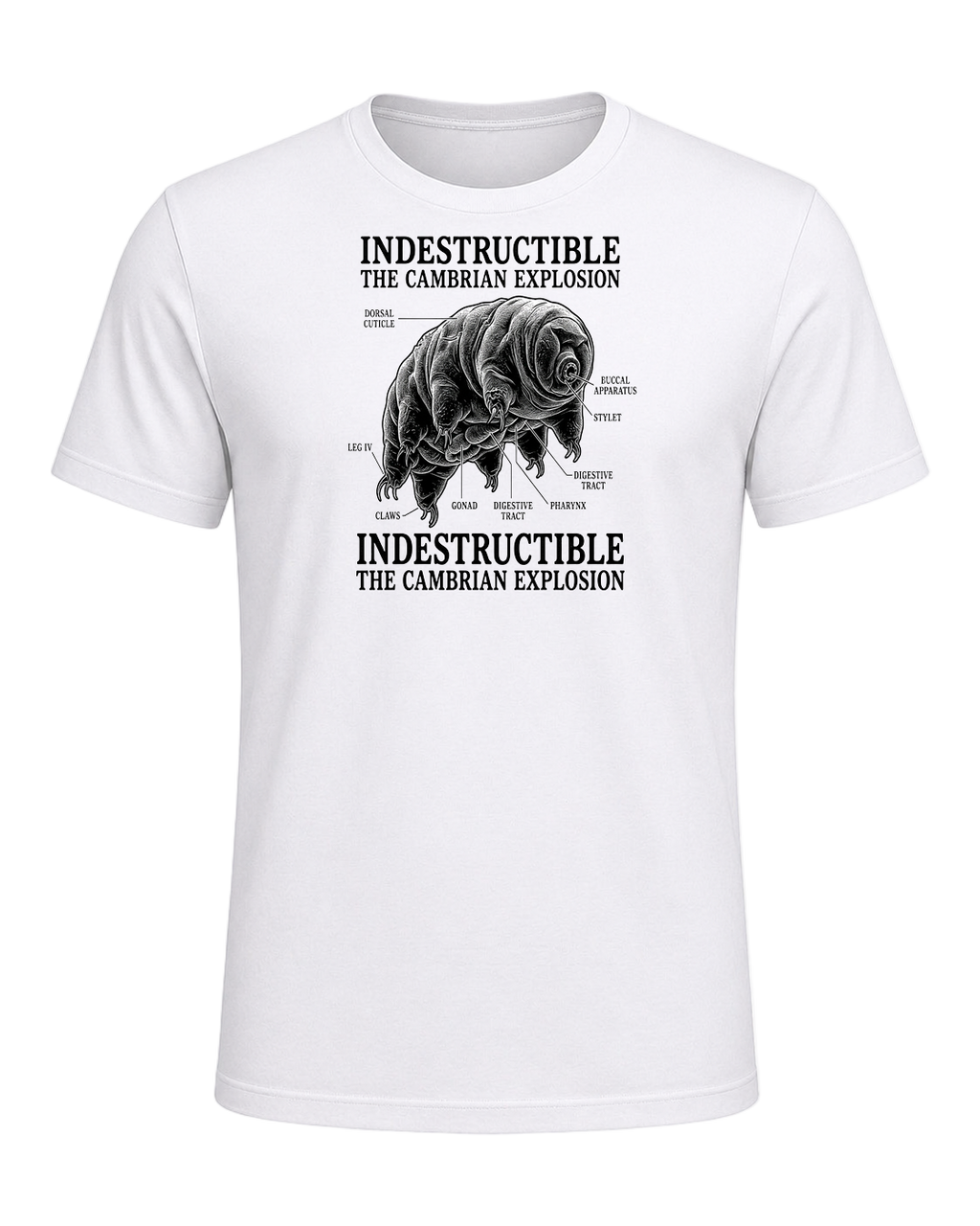 Tardigrade Science Nerd — White