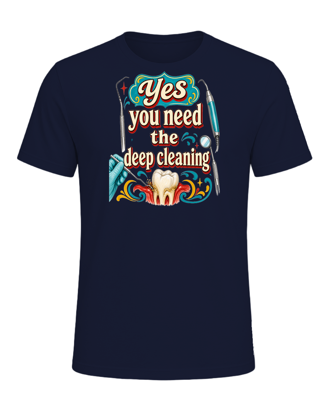 Yes you need the deep cleaning — Navy