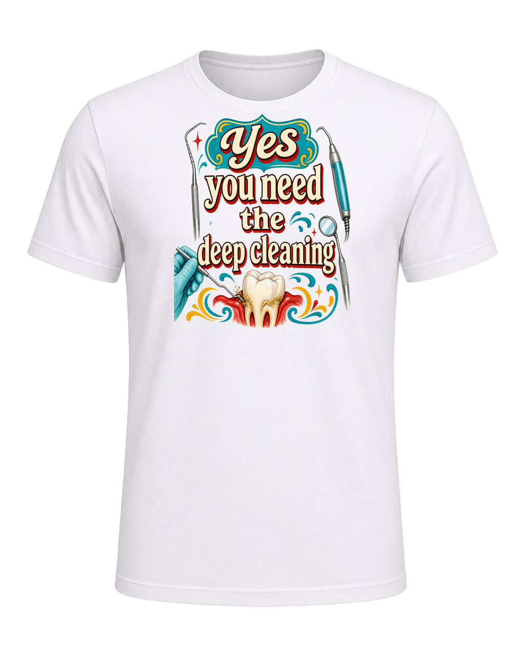 Yes you need the deep cleaning — White