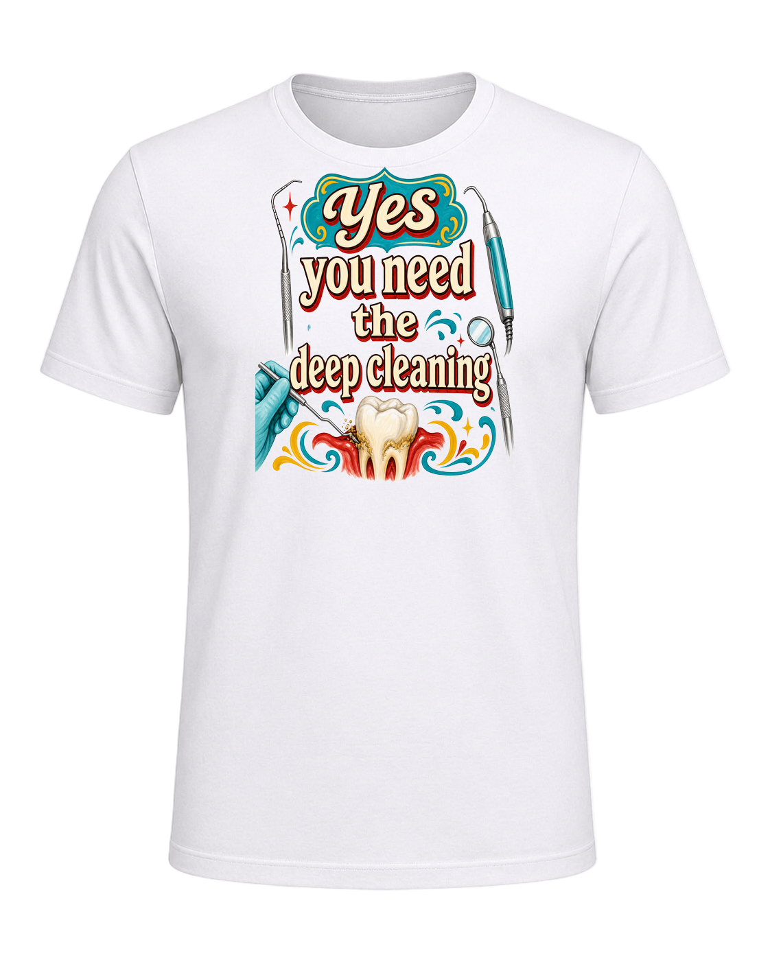 Yes you need the deep cleaning — White