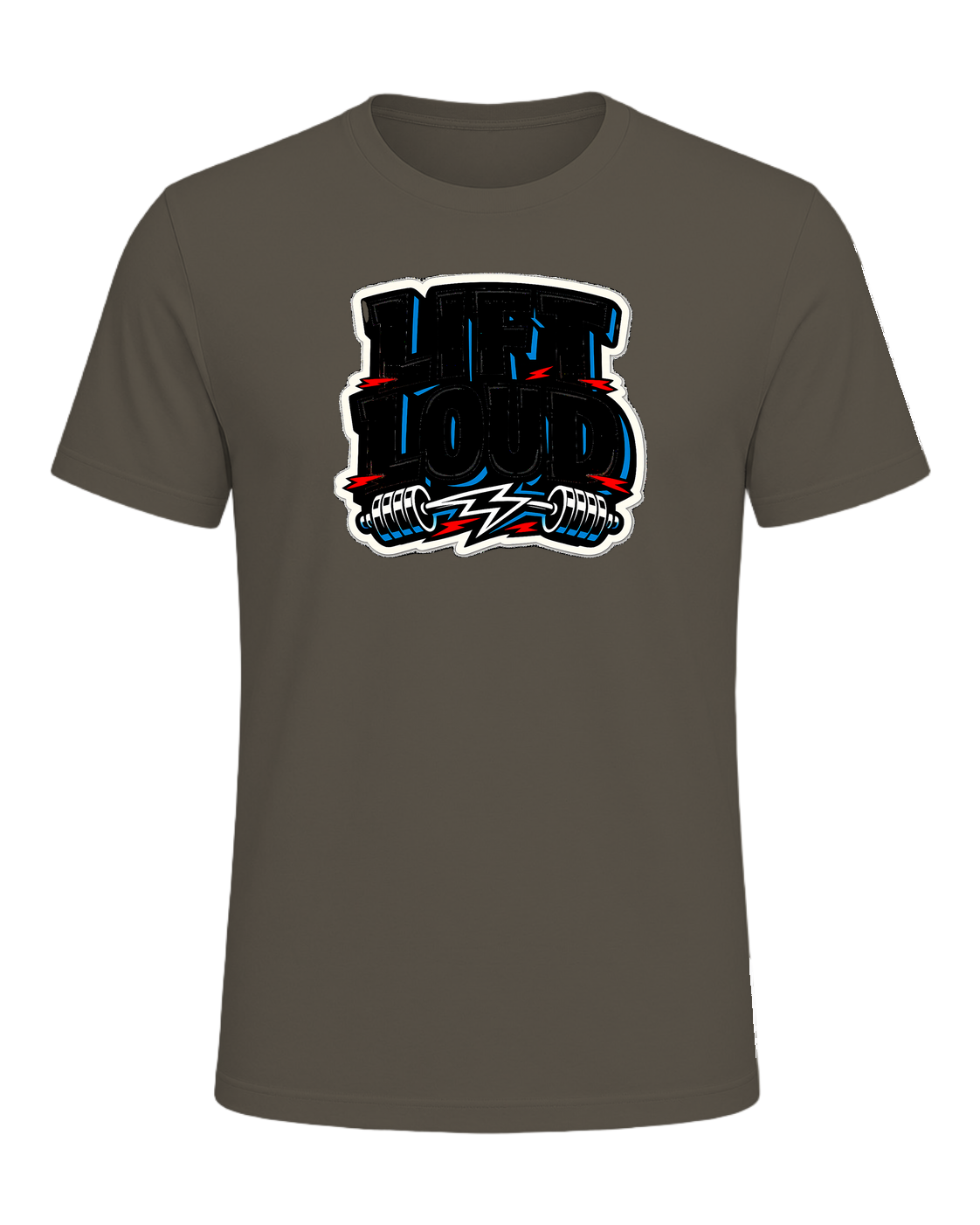 Lift Loud Tee — Army
