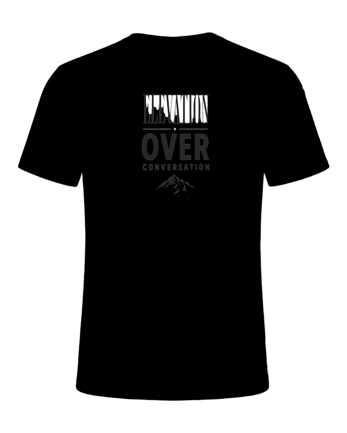 ELEVATION OVER CONVERSATION — Black