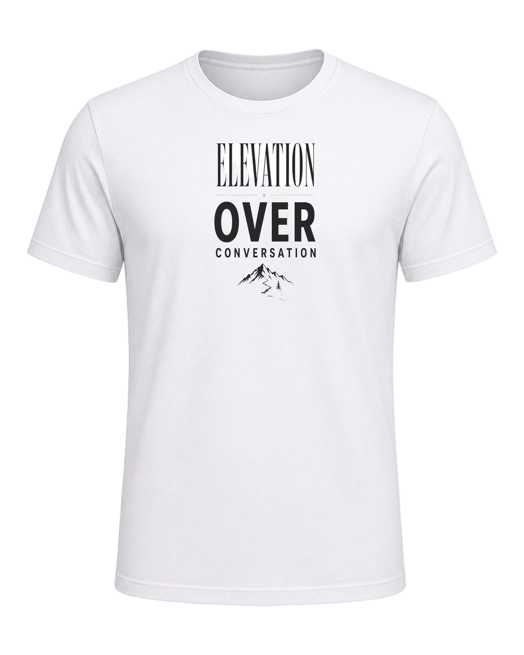 ELEVATION OVER CONVERSATION — White