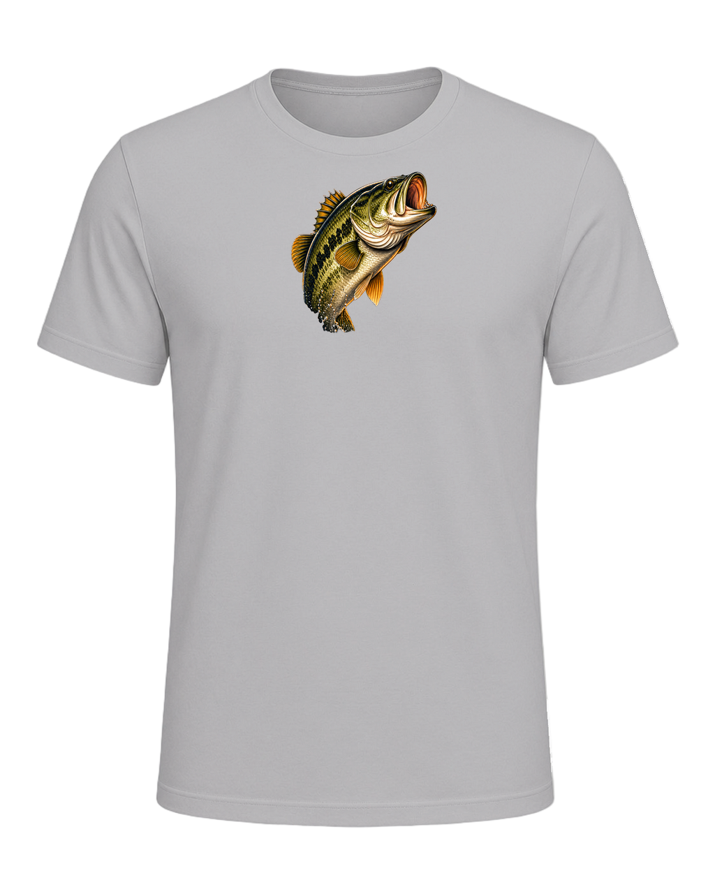 Bass Fishing Obsessed — Athletic Heather