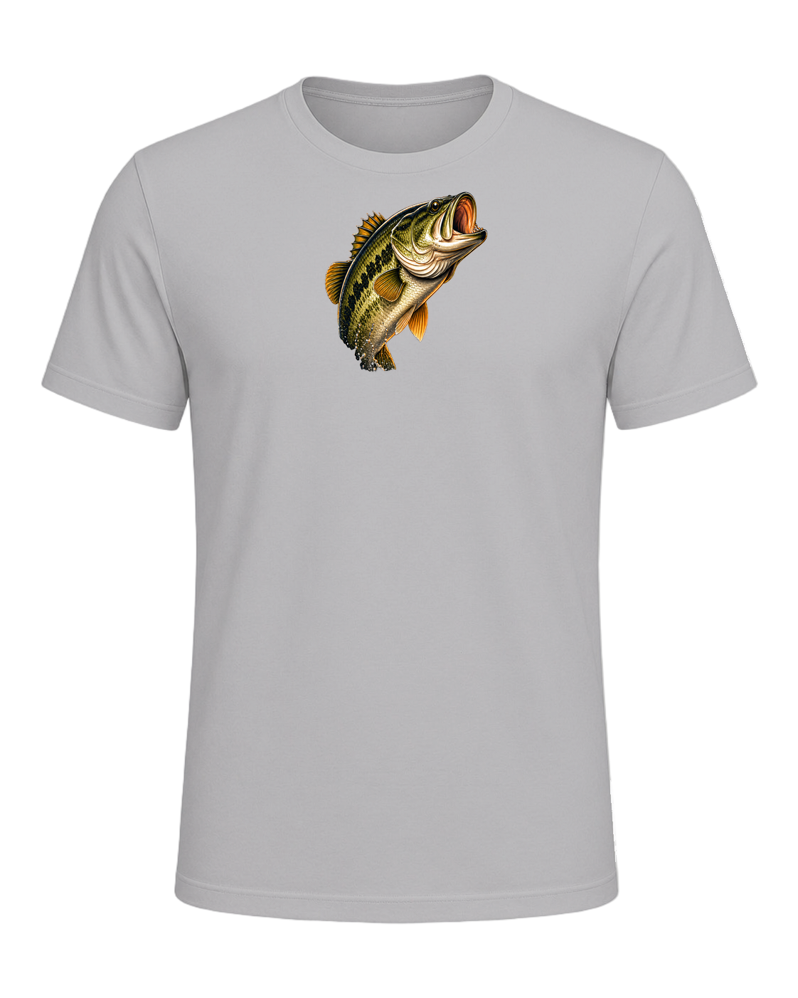 Bass Fishing Obsessed — Athletic Heather