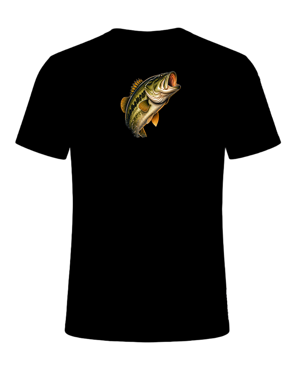 Bass Fishing Obsessed — Black