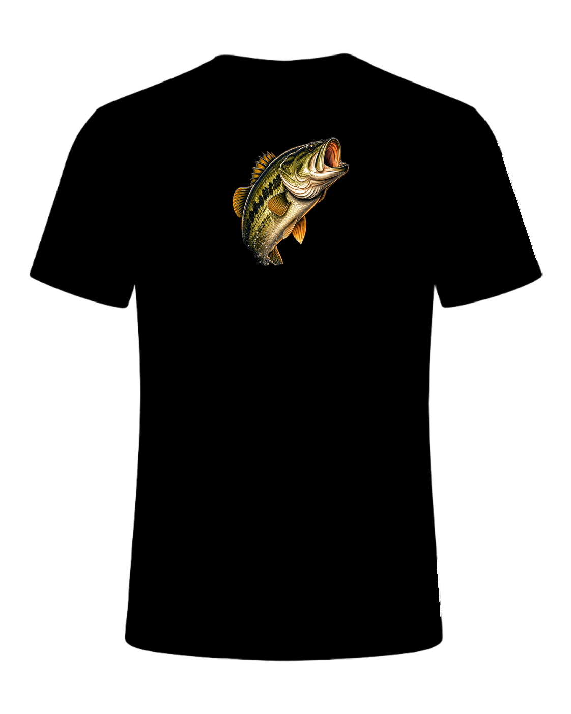 Bass Fishing Obsessed — Black