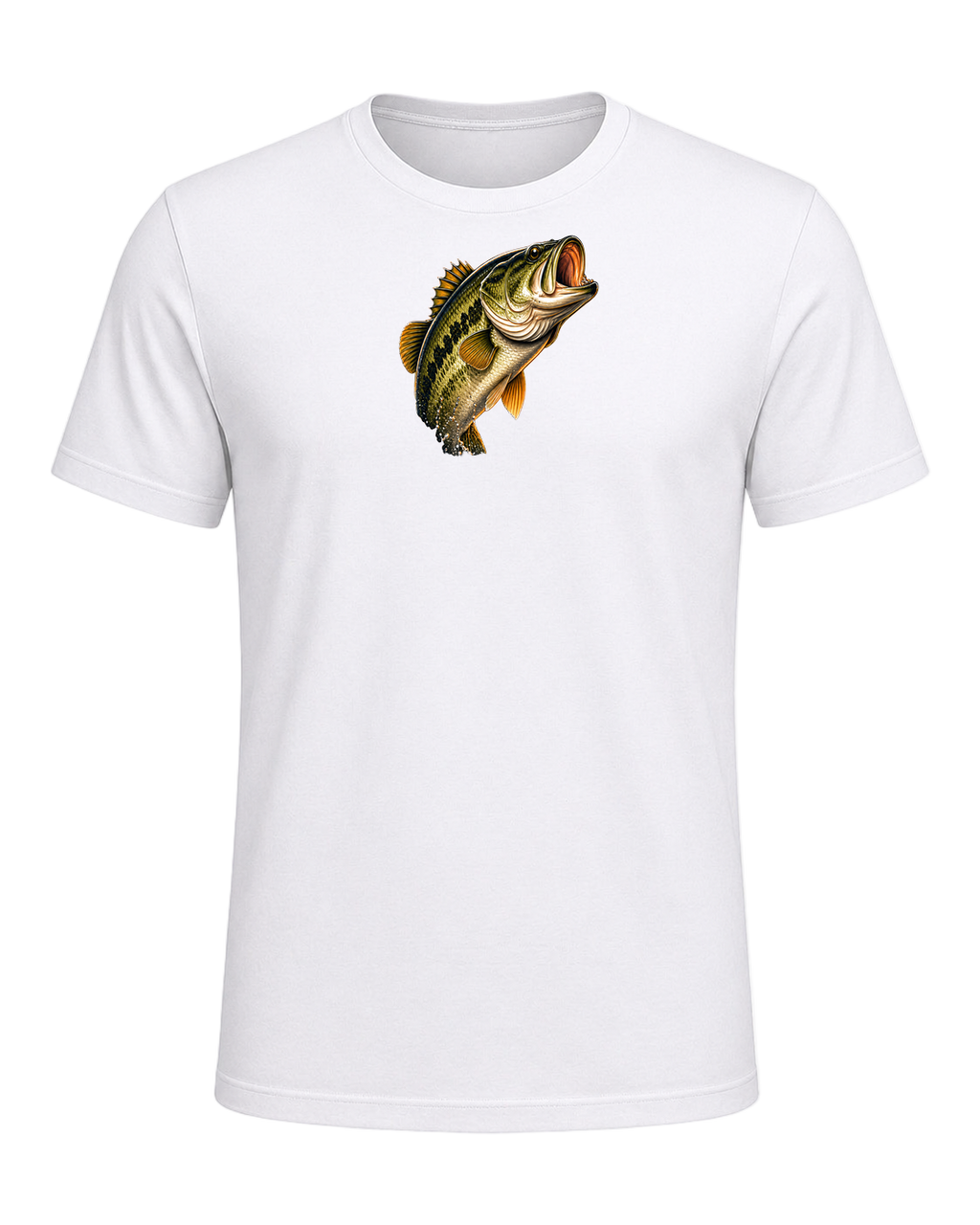 Bass Fishing Obsessed — White