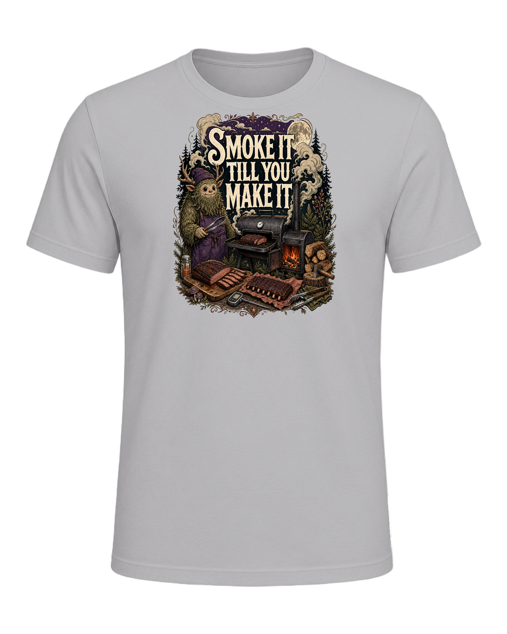 SMOKE IT TILL YOU MAKE IT — Athletic Heather