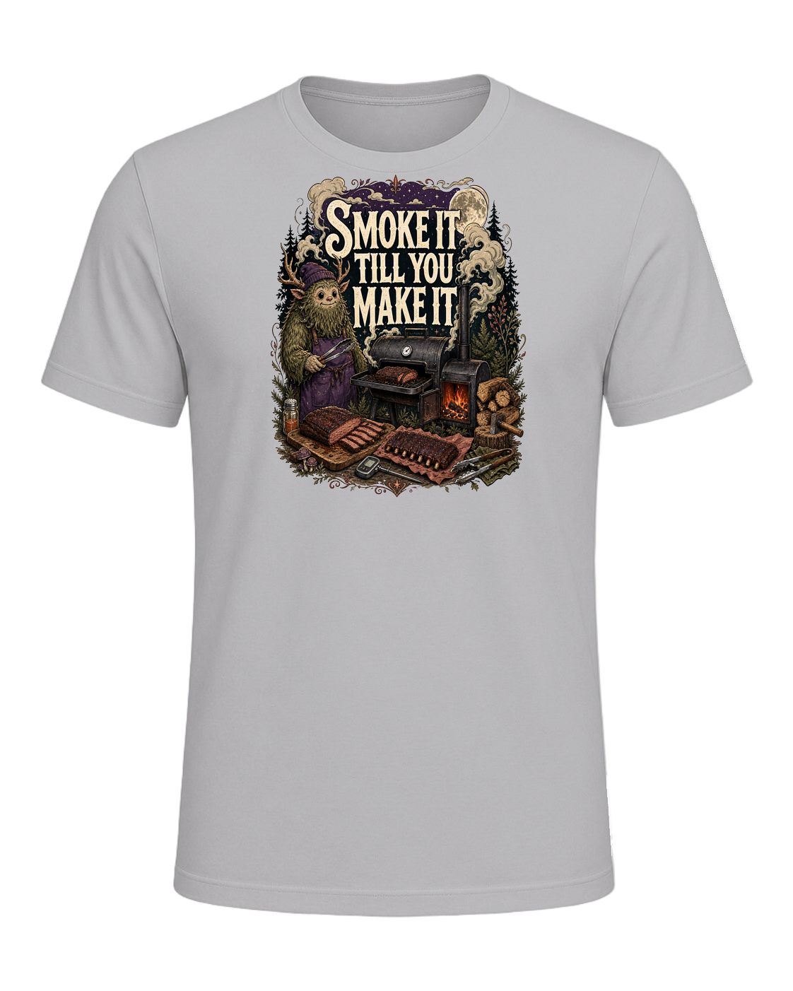 SMOKE IT TILL YOU MAKE IT — Athletic Heather