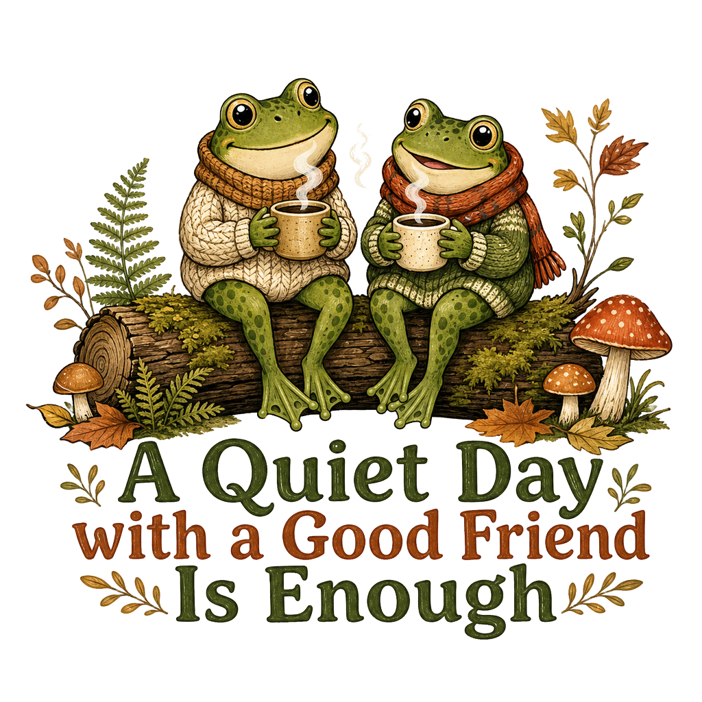 Cozy Frog Friends